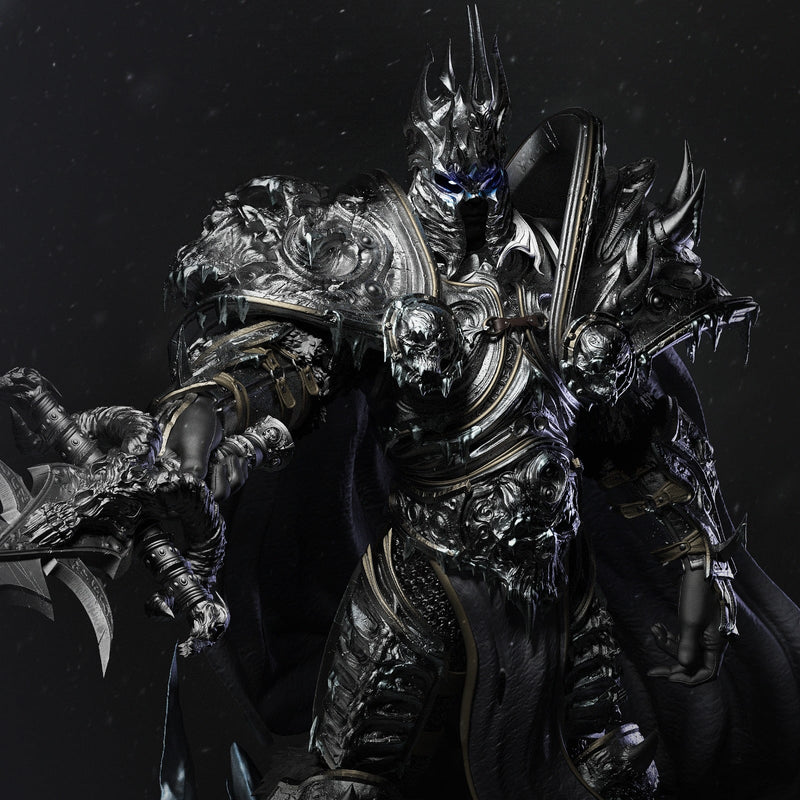 Lich King Resin Statue - view 1