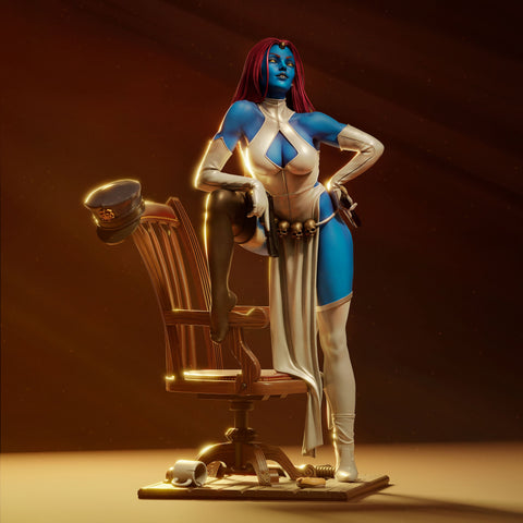 Mystique Resin Statue - view 1