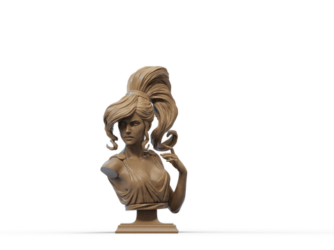 Meg Resin Bust - view 1