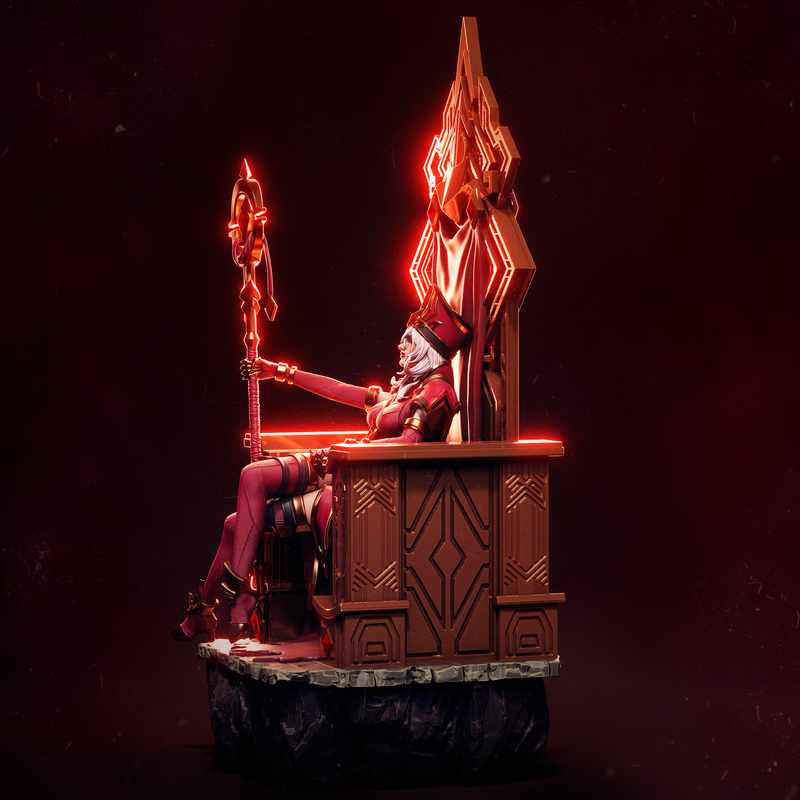 Sally Whitemane Resin Statue - view 6