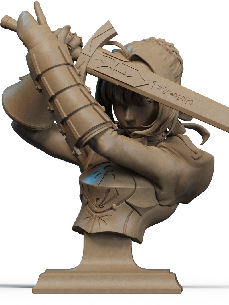 Saber Resin Bust - view 1