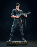 Rambo Resin Statue - view 6