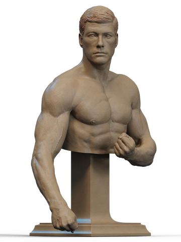 Frank Dux Resin Bust - view 1