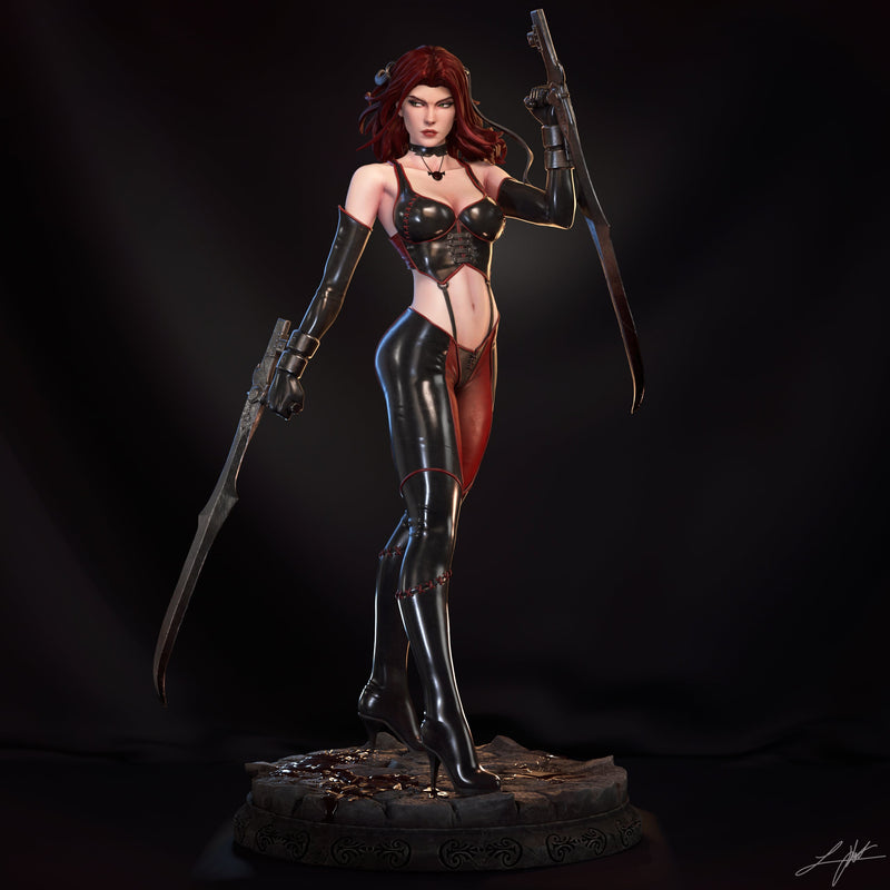 Rayne BloodRayne Resin Statue - view 5
