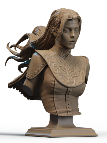 Yuria of Londor Resin Bust - view 1