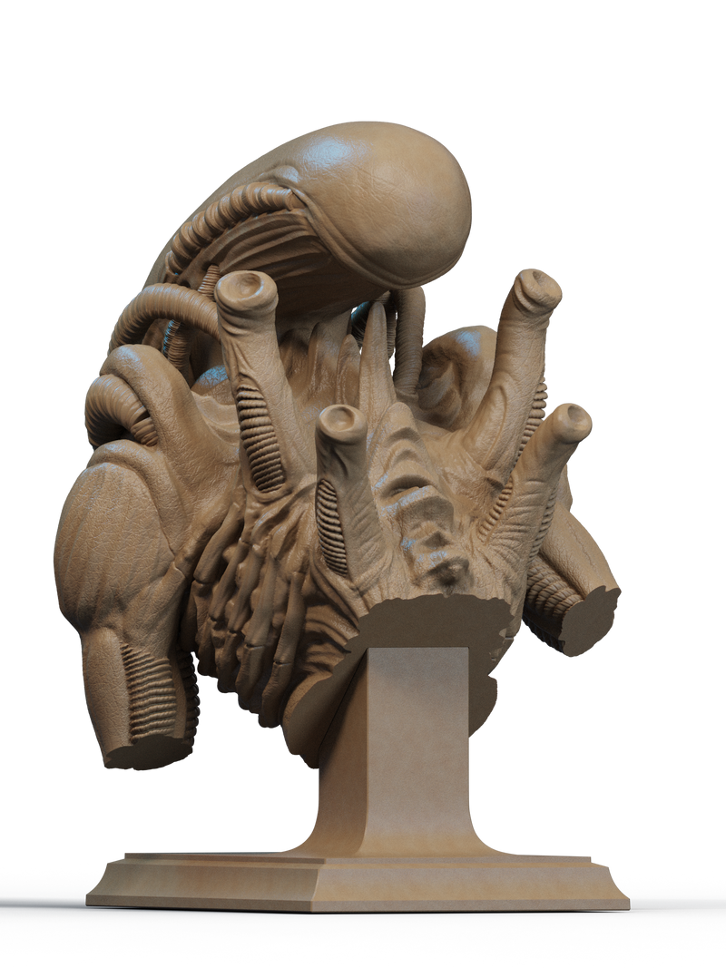 Alien Resin Bust - view 6