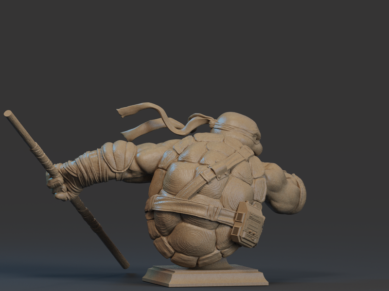 Donatello Resin Bust - view 3