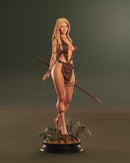 Sheena Resin Statue - view 1