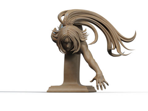 Yoruichi Resin Bust - view 1