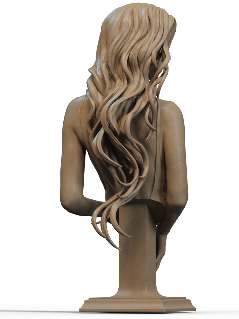 Lady of the Lake Resin Bust - view 3