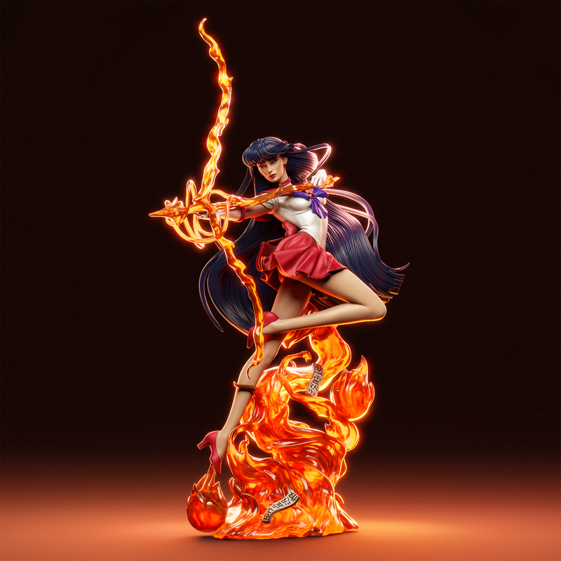 Rei Hino Resin Statue - view 5