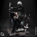 2B Resin Statue - Design 2 - view 2