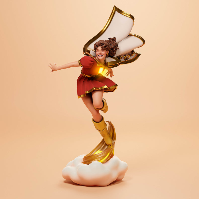Mary Marvel Bombshell Resin Statue - view 1