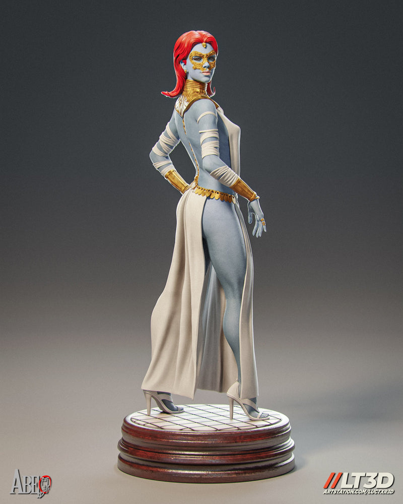 Mystique Hellfire Gala Resin Statue - view 1