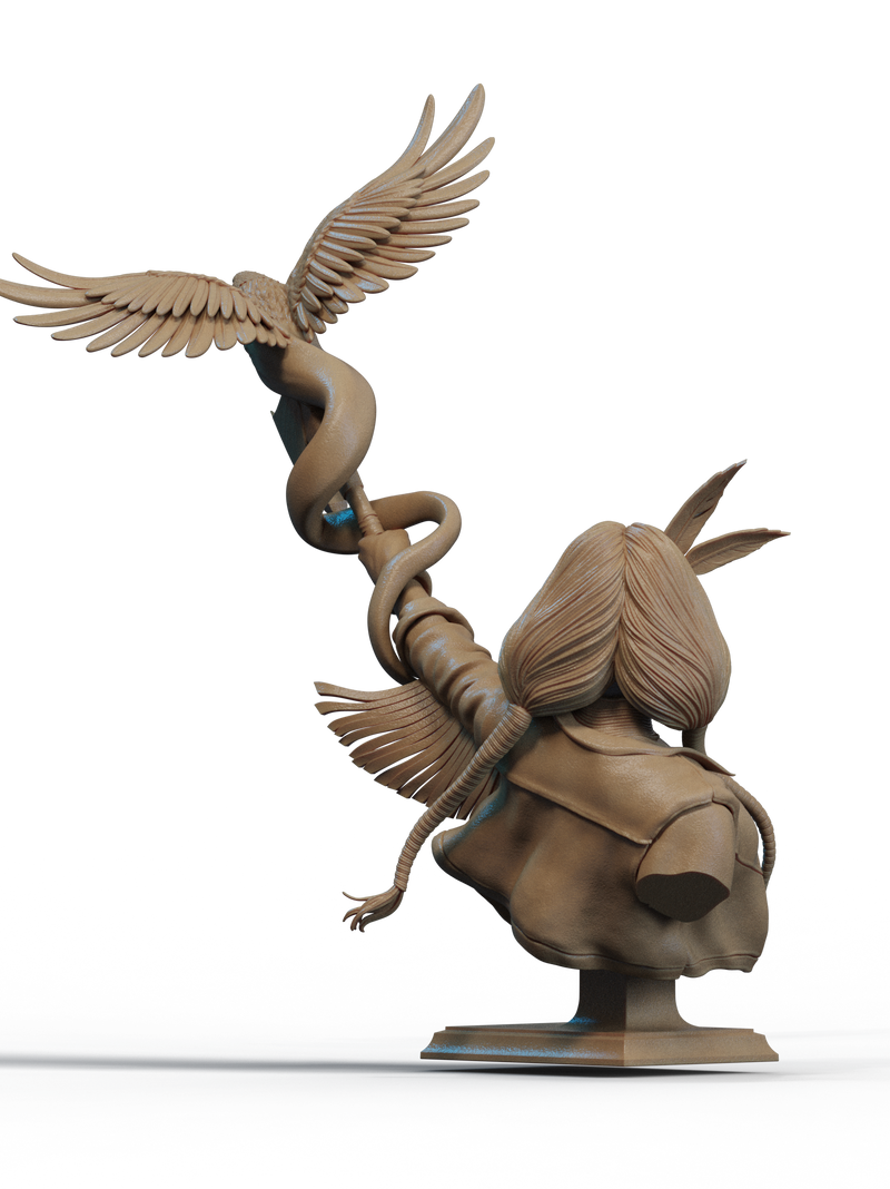 Dani Moonstar Mirage Resin Bust - view 3