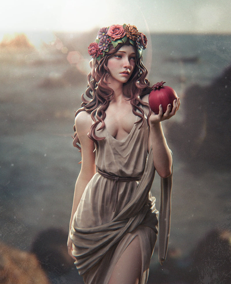 Persephone Resin Statue - view 1