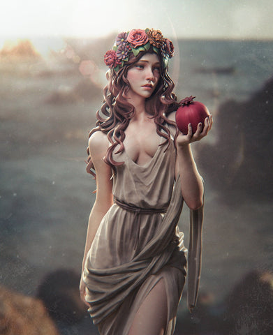 Persephone Resin Statue - view 1