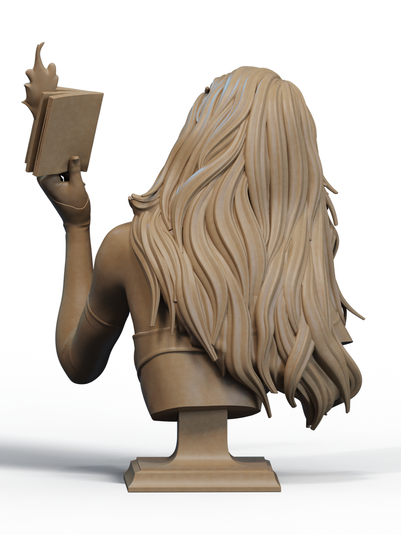 Emma Frost Resin Bust - Design 2 - view 3
