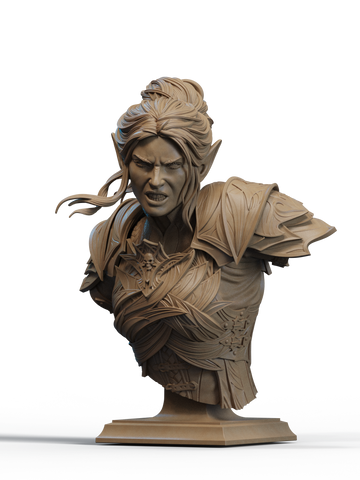 Minthara Resin Bust - view 1