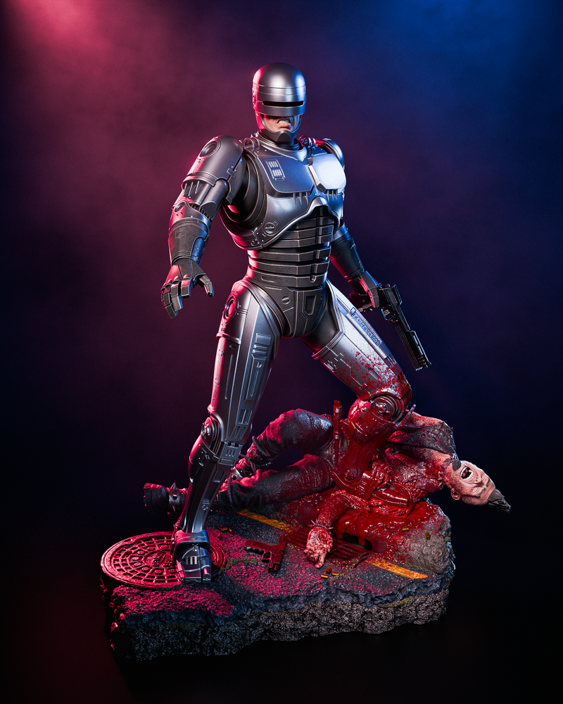 Robocop Resin Statue - view 5