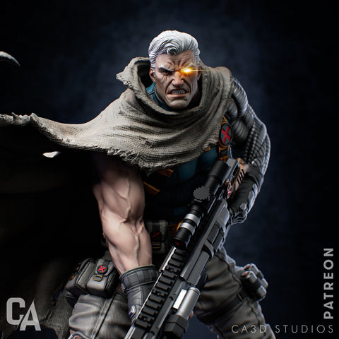 Cable Resin Statue - view 1