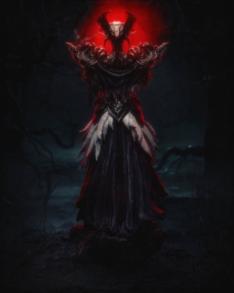 The Queen of the Ashen Vale Resin Statue - view 5