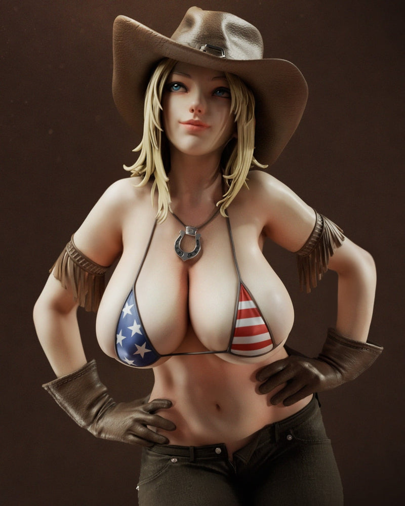 Tina Armstrong Resin Statue - view 1