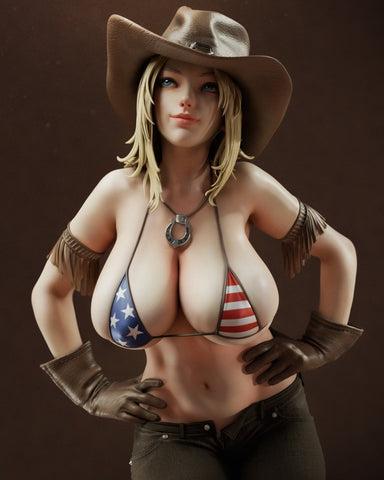 Tina Armstrong Resin Statue - view 1