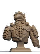 Isaac Clarke Resin Bust - view 3