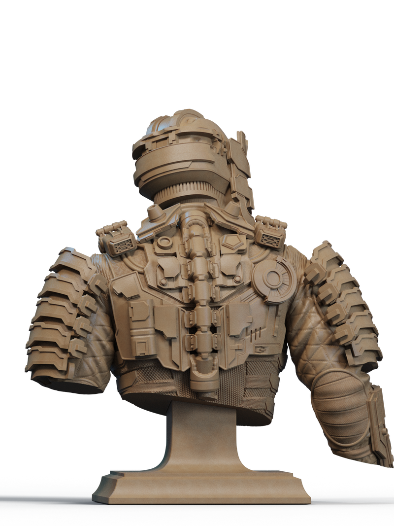 Isaac Clarke Resin Bust - view 3