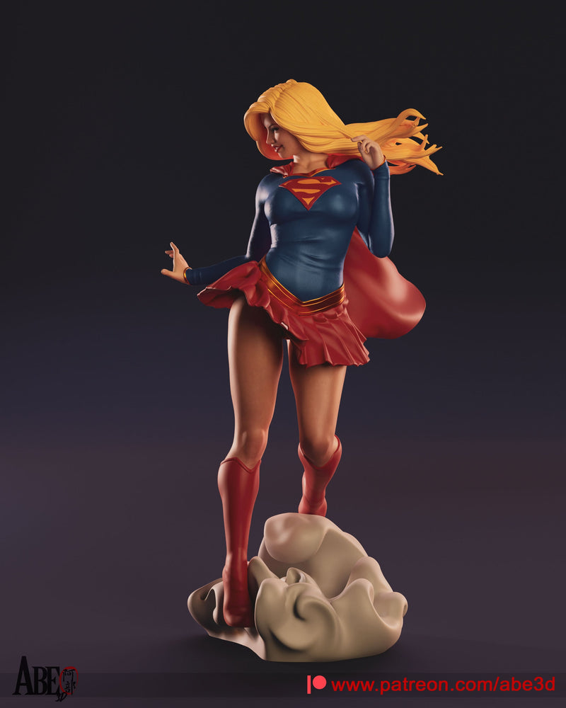 Supergirl Resin Statue - view 6