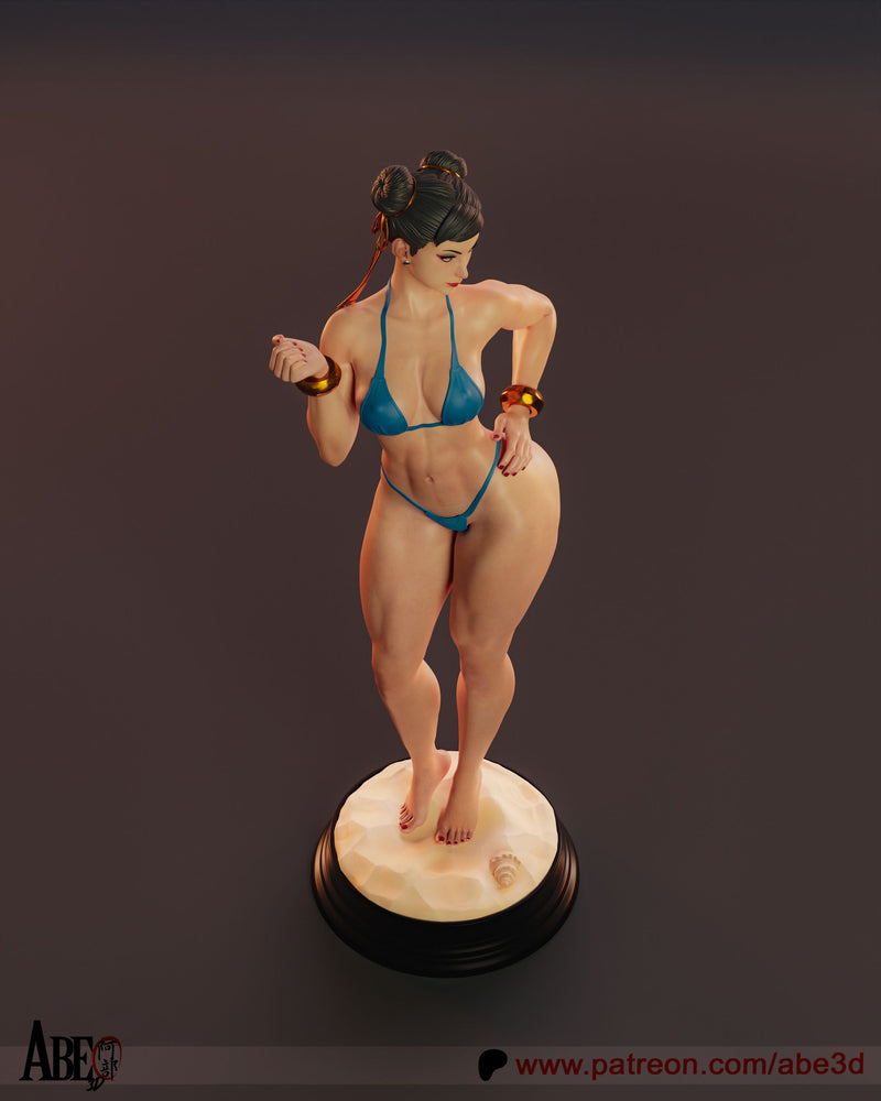 Chun-Li SF6 Bikini Resin Statue - view 5