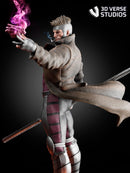 Gambit Resin Statue - view 3