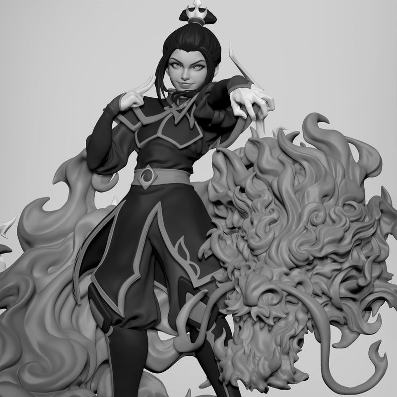 Azula Resin Statue - view 6