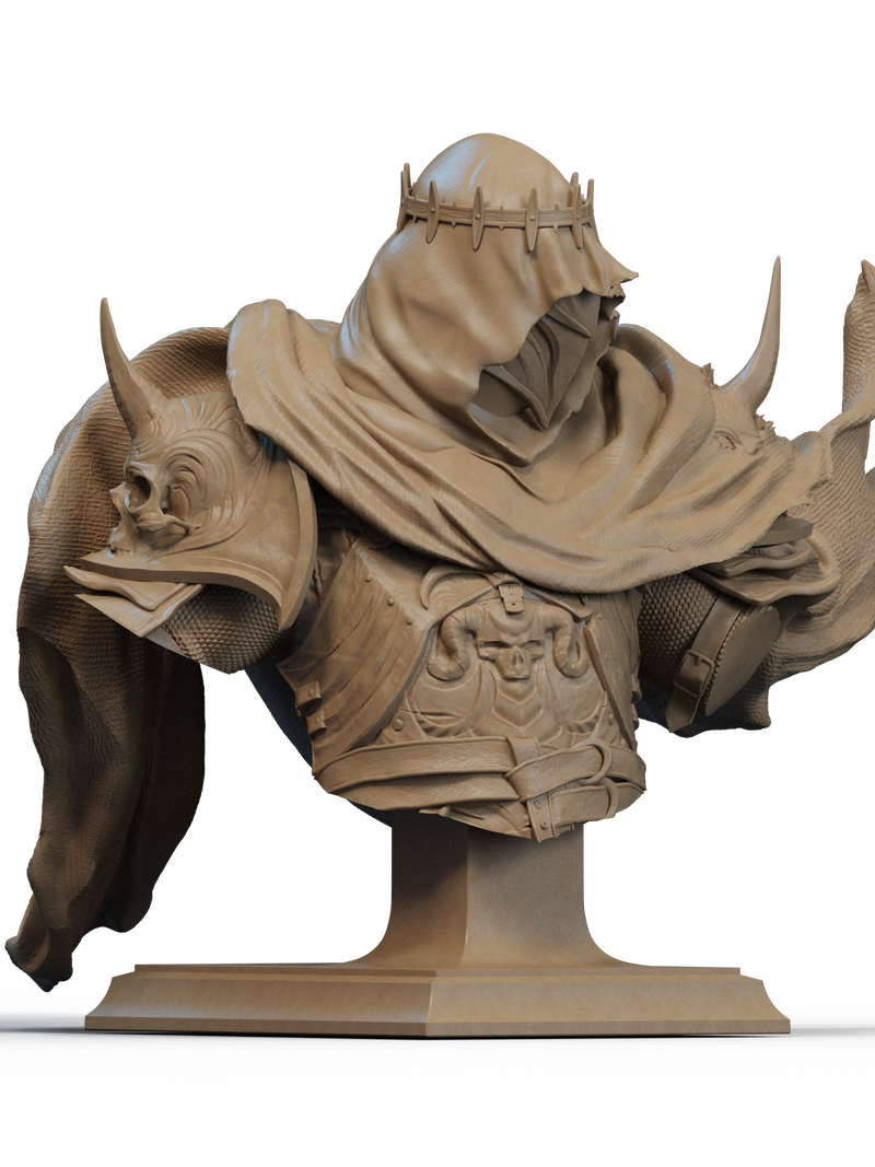 Dareios Resin Bust - view 3