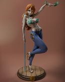 Nami Resin Statue - view 4
