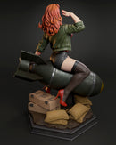 Air Force Bombshell Resin Statue - view 4