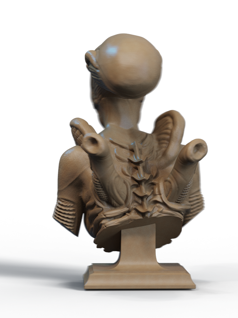 Alien Resin Bust - view 4