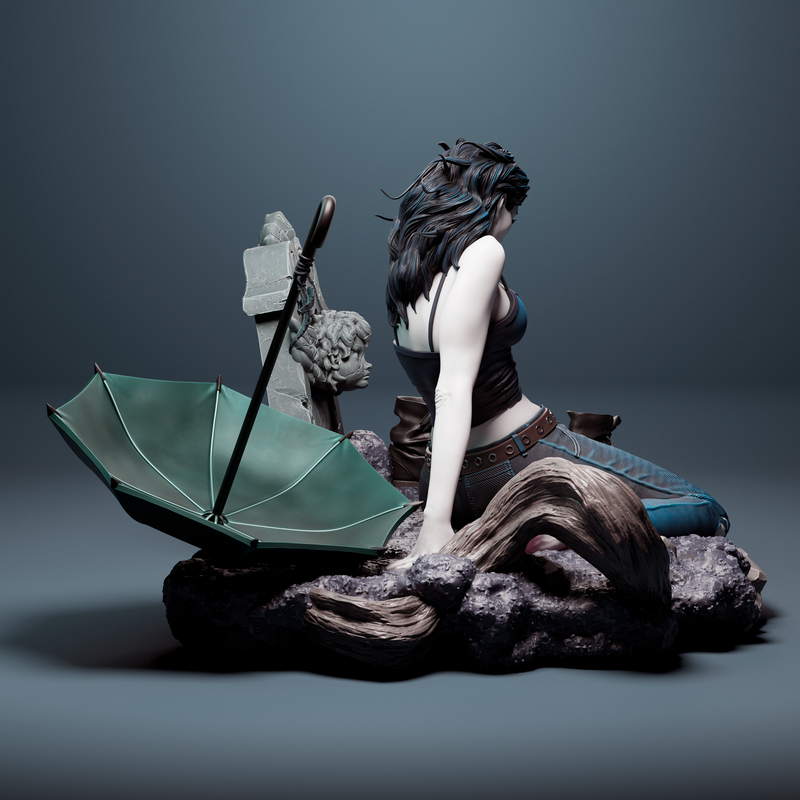 Death Resin Statue - Design 2 - view 8