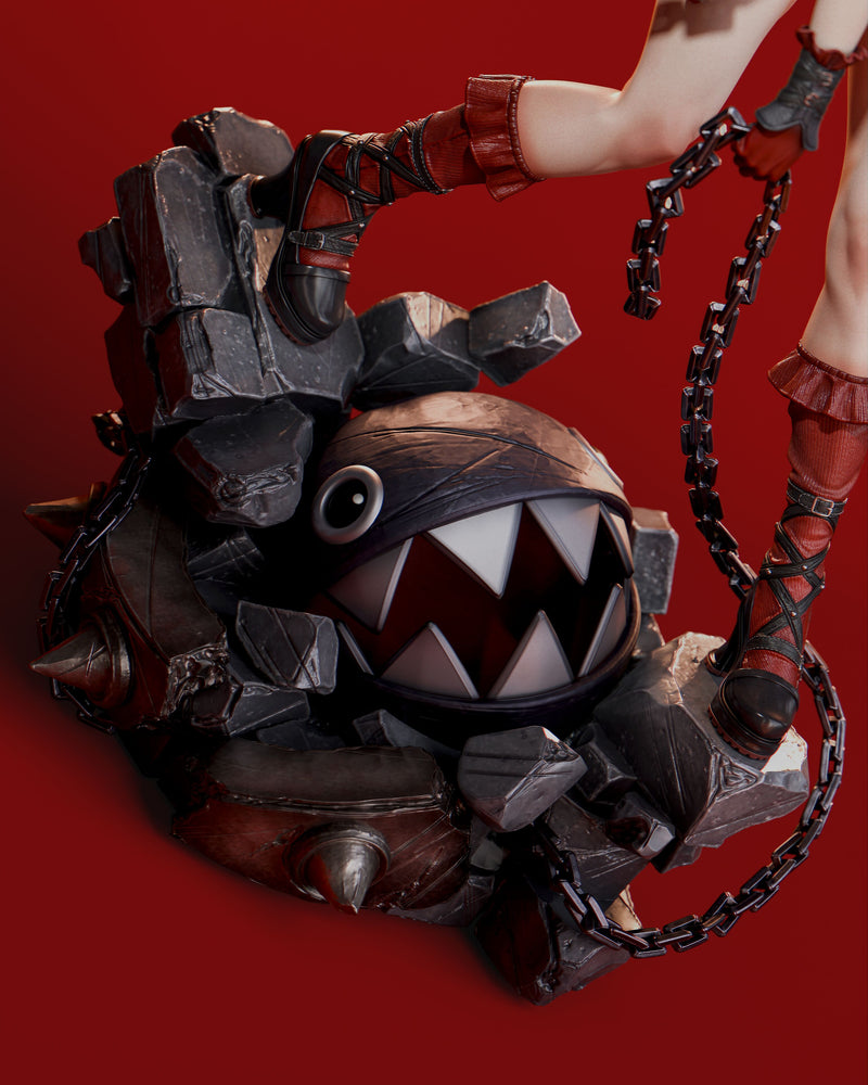 Chompette Resin Statue - view 6