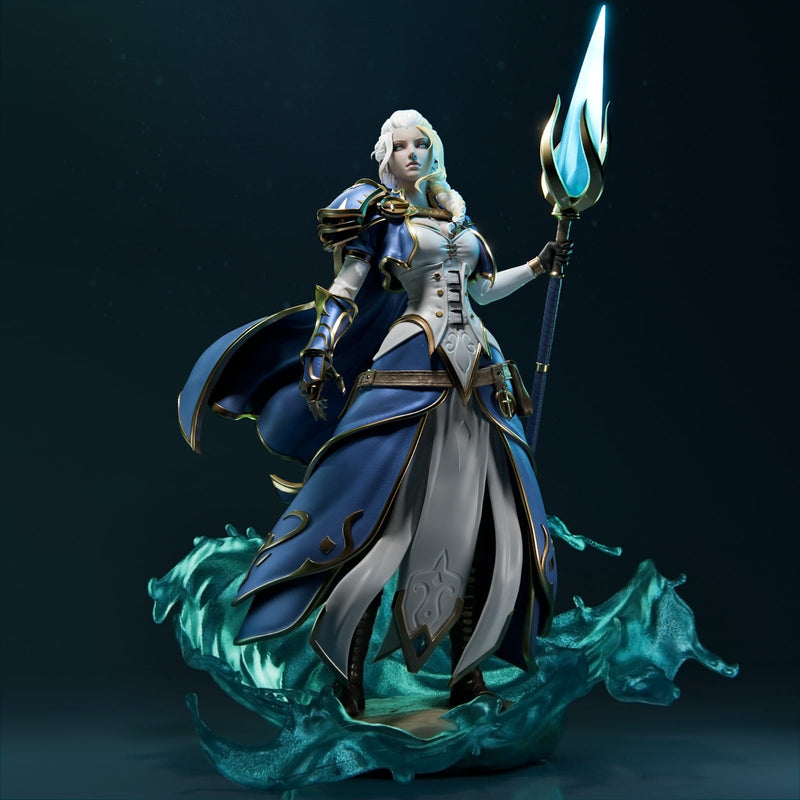 Jaina Resin Statue - view 5