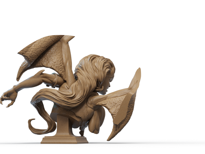Demona Resin Bust - view 5