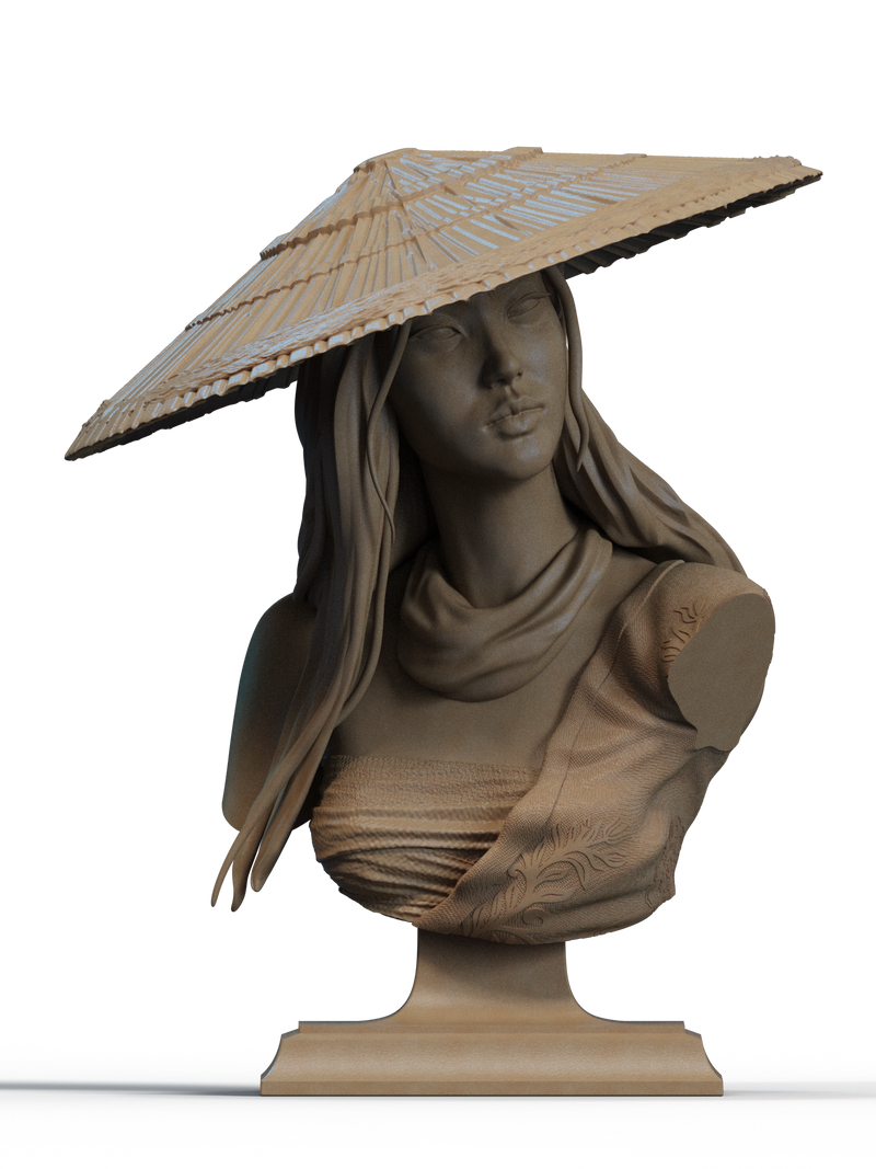 Psylocke Resin Bust - view 1