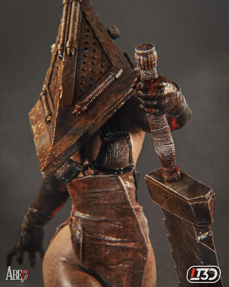Pyramid Head Resin Statue - view 6