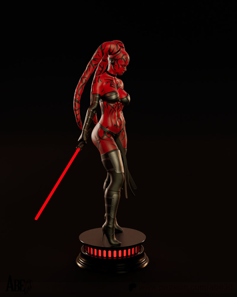 Darth Talon Resin Statue - view 4