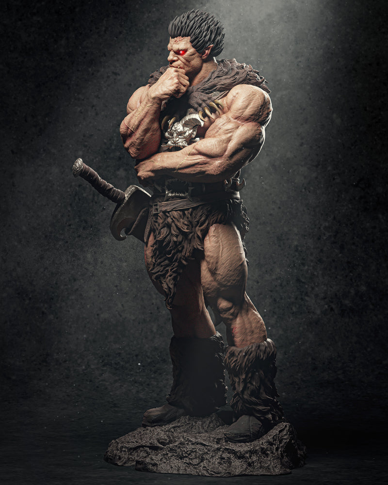Zodd Resin Statue - view 3