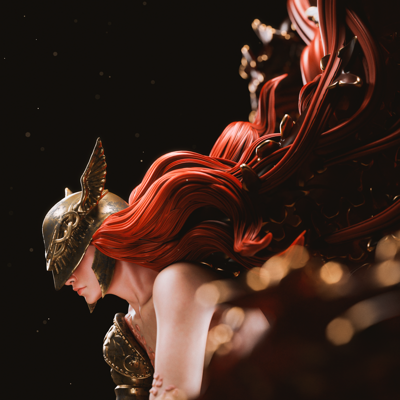 Malenia Resin Statue - view 1