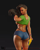 Laura Matsuda Resin Statue - view 1