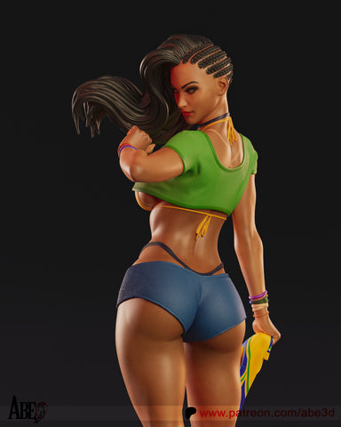 Laura Matsuda Resin Statue - view 1