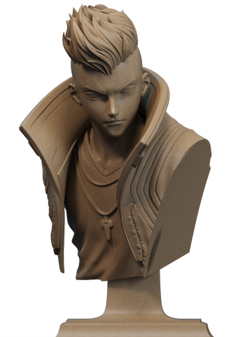 David Martinez Resin Bust - view 1